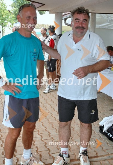 Mag. Janez Drobnič, poslanec v DZ in nekdanji minister za delo, družino in socialne zadeve in ...VIP tenis turnir