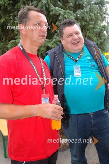 Tone Rop, politik in Janez Furman, župnikVIP tenis turnir