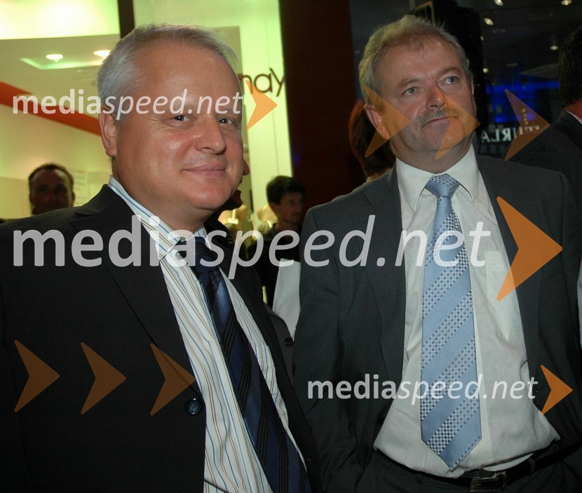 ... in Branko Kastelic, predsednik uprave Imos d.d.Otvoritev prenovljenega nakupovalnega središča City park v Ljubljani