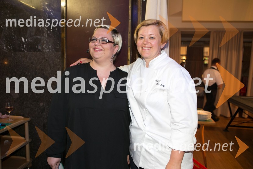  Urška Horvat Ritlop, novinarka, Radio Murski Val;  Tanja Pintarič, Gostilna RajhDiši po Prekmurju 2015, kulinarični večer