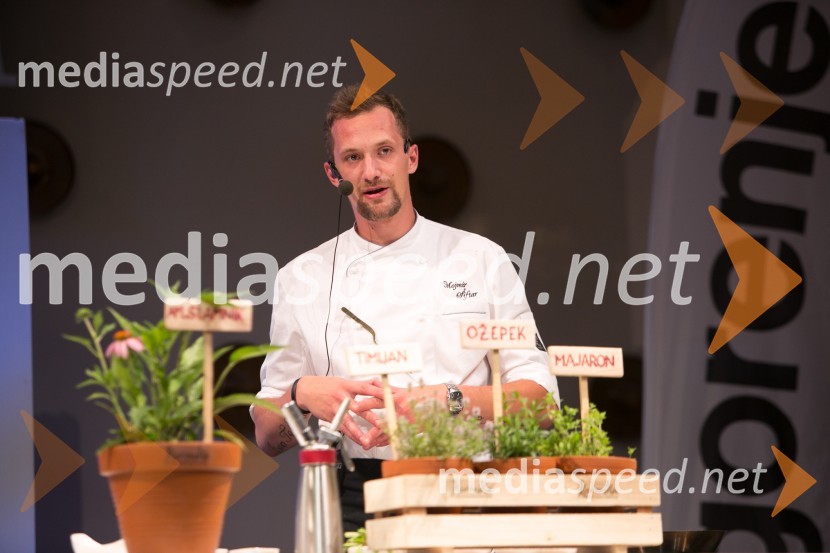  Mojmir Šiftar, kuharski mojsterDiši po Prekmurju 2015, kulinarični večer