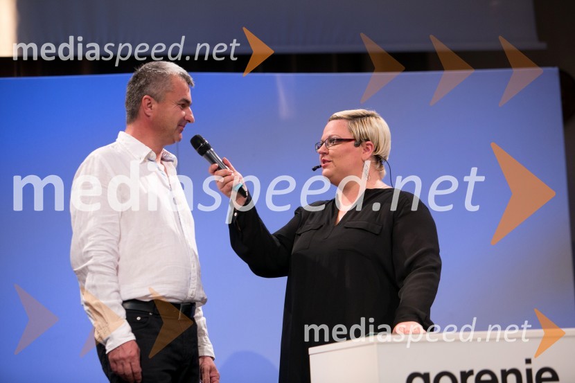  Leon Gjerkeš, vinar;  Urška Horvat Ritlop, novinarka, Radio Murski ValDiši po Prekmurju 2015, kulinarični večer