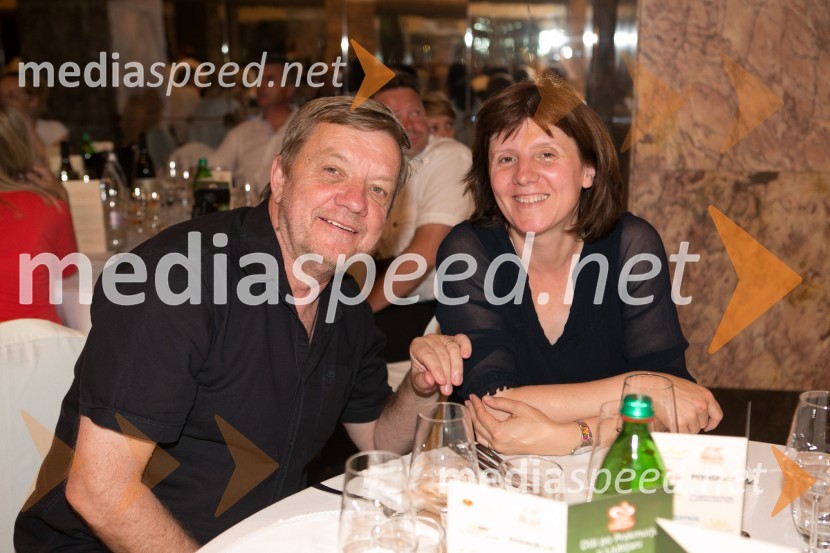  Marjan Dora, urednik, Murski val;  Milena Dora, novinarkaDiši po Prekmurju 2015, kulinarični večer