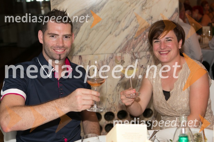  Dejan Zečevič;  Monika  Maček, Radgonske gorice d.d.Diši po Prekmurju 2015, kulinarični večer