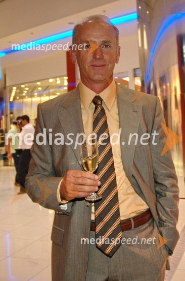 Jože Mermal, predsednik uprave BTCOtvoritev prenovljenega nakupovalnega središča City park v Ljubljani