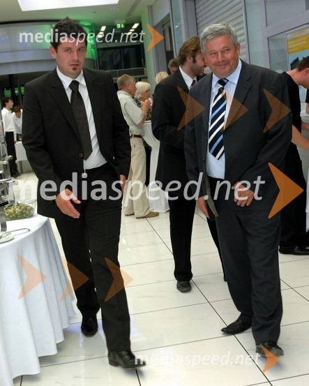 Jure in Franci Jezeršek, catering hiša JezeršekOtvoritev prenovljenega nakupovalnega središča City park v Ljubljani