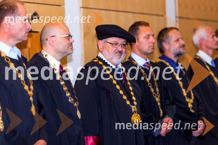 prof. dr. Igor Tičar, rektor, Univerza v MariboruPromocija doktorjev znanosti UM, junij 2015