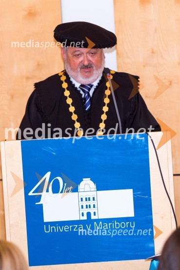 prof. dr. Igor Tičar, rektor, Univerza v MariboruPromocija doktorjev znanosti UM, junij 2015