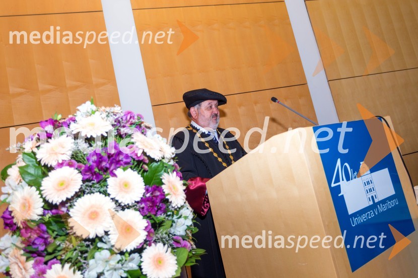 prof. dr. Igor Tičar, rektor, Univerza v MariboruPromocija doktorjev znanosti UM, junij 2015