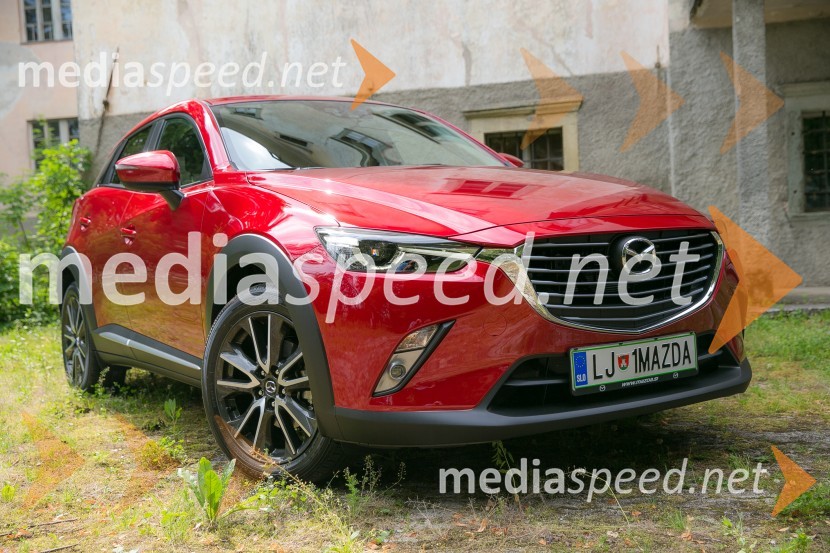 Mazda CX -3, slovenska predstavitev