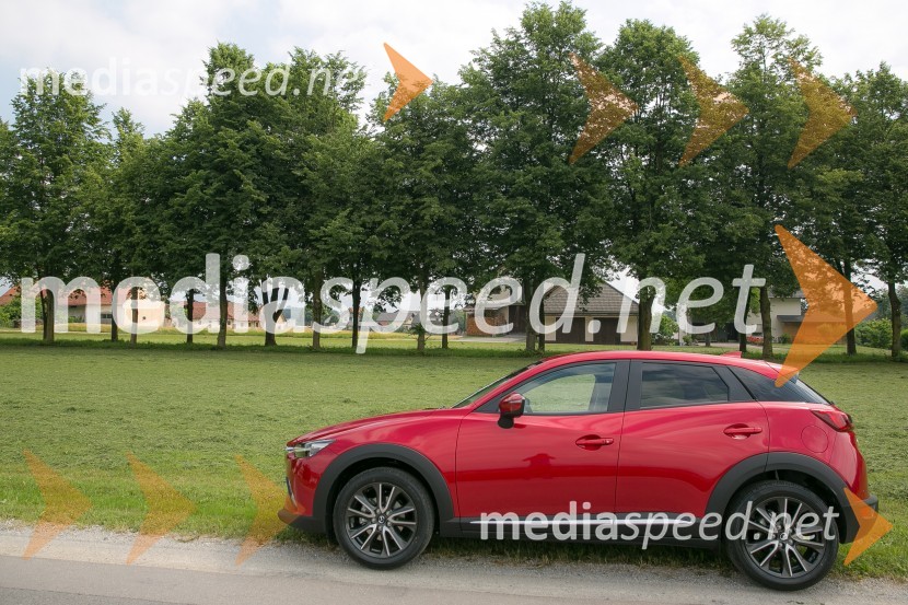 Mazda CX -3, slovenska predstavitev