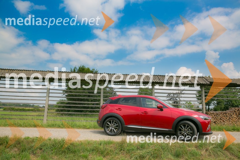Mazda CX -3, slovenska predstavitev