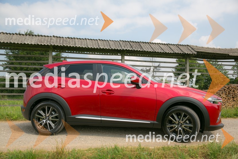 Mazda CX -3, slovenska predstavitev