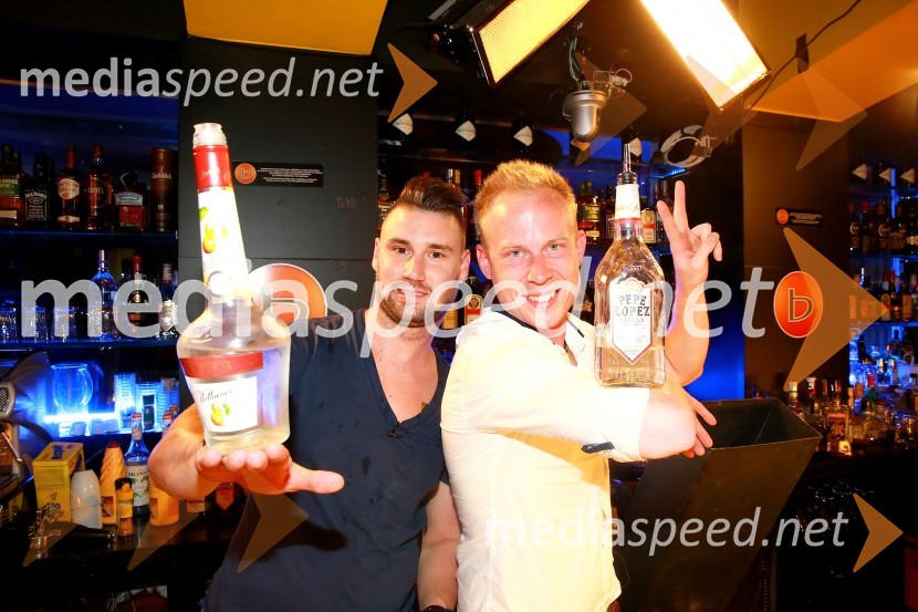  Joel Srbu, tekmovalec v resničnostnem šovu Bar;  Damjan Brajko, tekmovalec v resničnostnem šovu BarČrt Banko je zmagovalec Bara