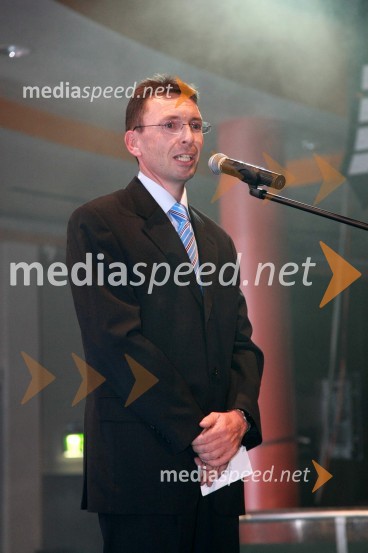 Vlado Vedlin, direktor mariborskega EuroparkaOtvoritev prenovljenega nakupovalnega središča Europark