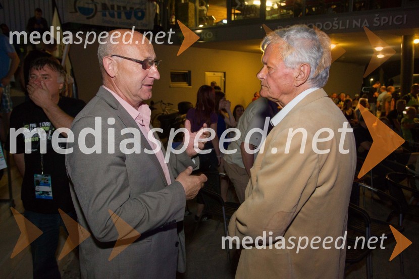  Bogdan Gabrovec, predsednik Olimpijskega komiteja Slovenije, predsednik Judo zveze Slovenije;  Branko Brezigar, podpredsednik, Kajakaška zveza SlovenijaEvropski pokal v spustu na divjih vodah