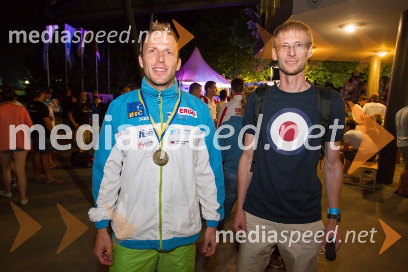  Nejc Žnidarčič, kanuist;  Franci Pavšar ml., športni komentatorEvropski pokal v spustu na divjih vodah