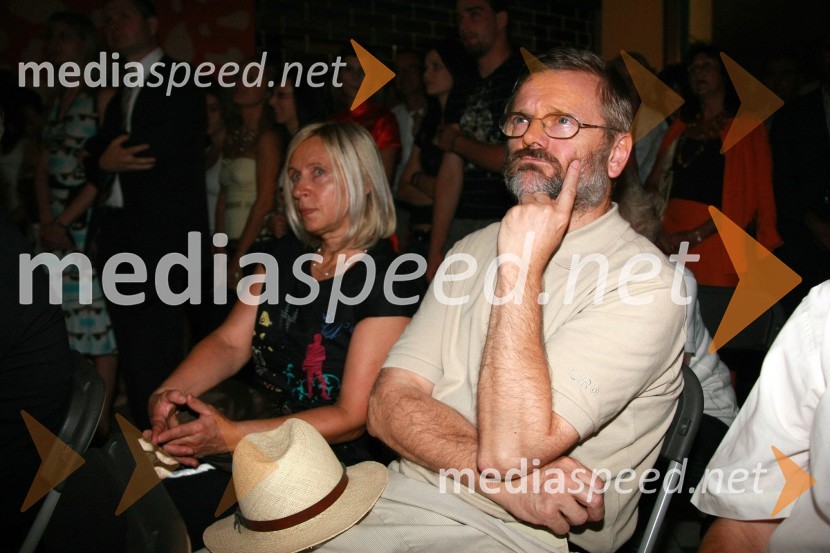 Vili Rezman, župan Ruš z ženo MetkoOtvoritev prenovljenega nakupovalnega središča Europark