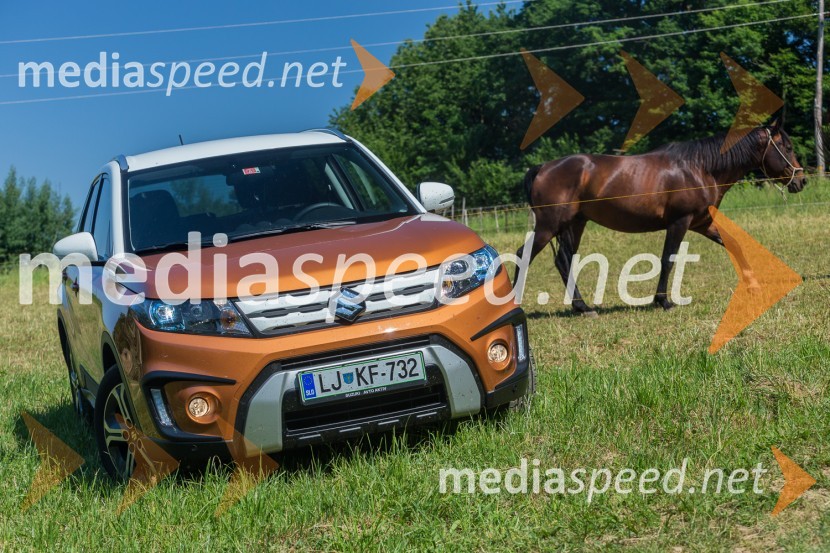 Suzuki Vitara 1.6 VVT 4WDSuzuki Vitara 1.6 VVT 4WD, mediaspeed test