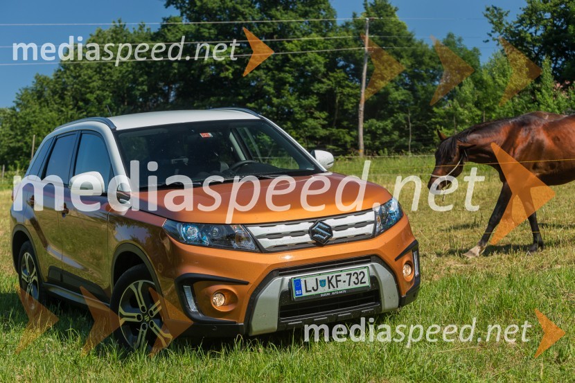 Suzuki Vitara 1.6 VVT 4WDSuzuki Vitara 1.6 VVT 4WD, mediaspeed test