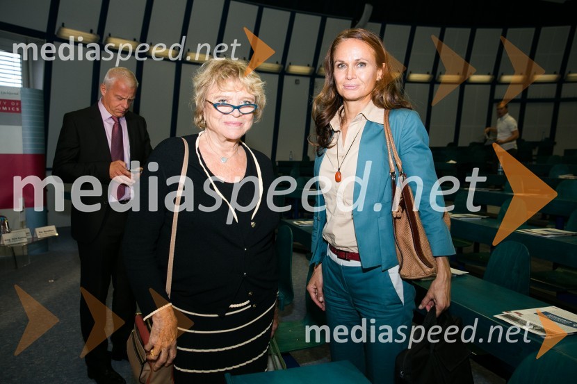 dr. Eva Joly, nekdanja preiskovalna sodnica in svetovalka islandske vlade pri preiskovanju islandskega bančnega sistema; dr. Mejra Festić, viceguvernerka, Banka SlovenijeZlom bančnega sistema: pogled »nazaj v prihodnost«