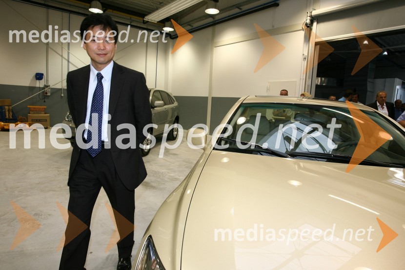 Shoji Kimura, predsednik Toyota AdriaPredstavitev znamke Lexus v Sloveniji