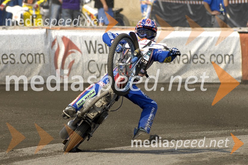 Chris Harris (VB)SPEEDWAY GRAND PRIX, VN LATVIJE, trening