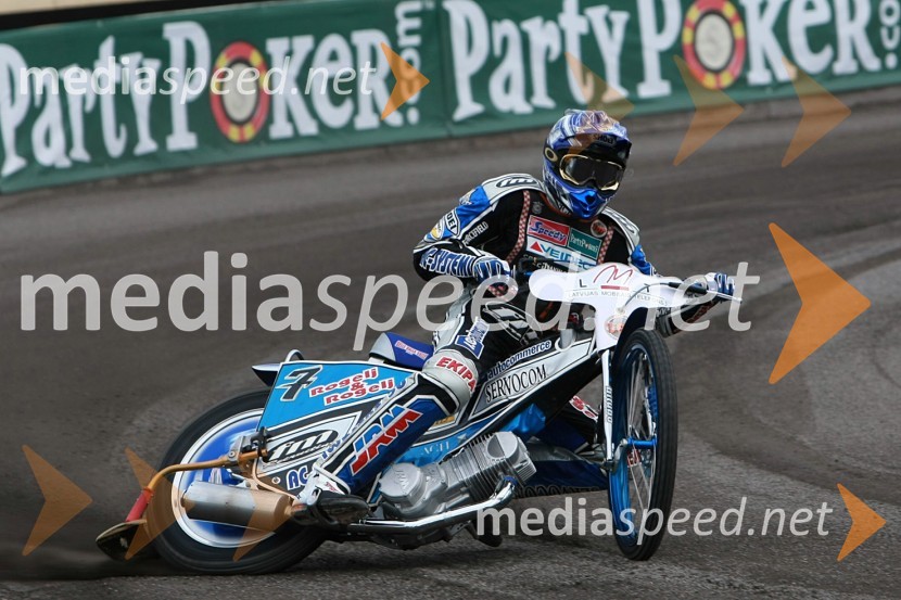 Matej Žagar (Slo)SPEEDWAY GRAND PRIX, VN LATVIJE, trening