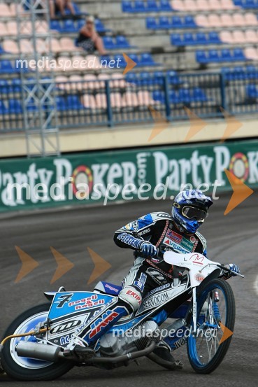 Matej Žagar (Slo)SPEEDWAY GRAND PRIX, VN LATVIJE, trening