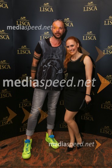  Zoran Mrvoš, stilist;  Barbara Pungerčič Puntar, vodja marketinga v podjetju LiscaLisca, predstavitev kolekcije pomlad poletje 2016