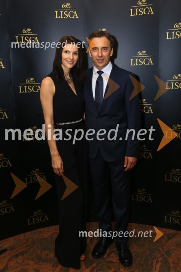  Brigita Bračko, Idealia d.o.o.;  Goran  Kodelja,  generalni direktor podjetja Lisca d.d.Lisca, predstavitev kolekcije pomlad poletje 2016