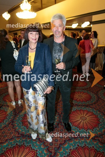  Nina Gazibara, nekdanja manekenka;  Marko BernardLisca, predstavitev kolekcije pomlad poletje 2016