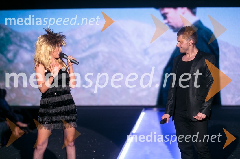  Daša Gradišek, pevka;  Klemen Bunderla, radijski voditelj, radio AktualLisca, predstavitev kolekcije pomlad poletje 2016