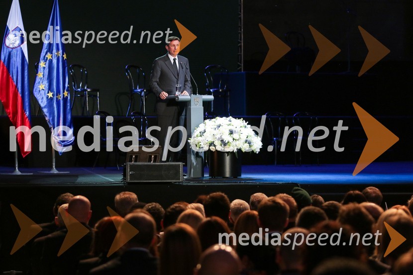  Borut Pahor, predsednik Republike SlovenijeProslava ob Dnevu državnosti