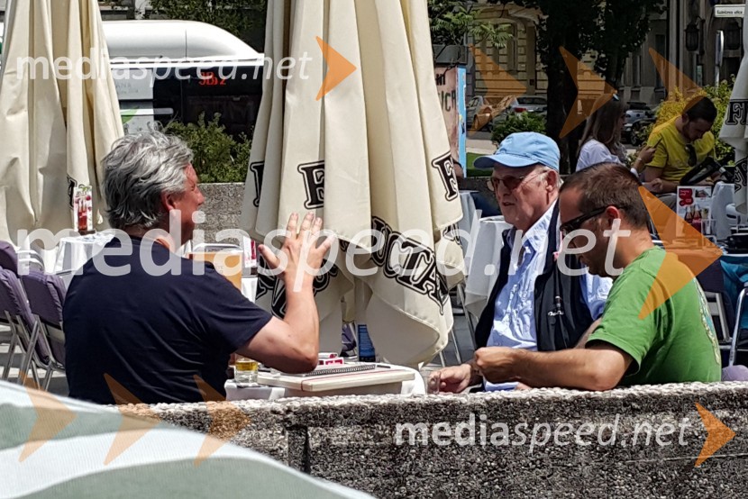  Roman Končar, igralec;  Radko  Polič, igralec;  ... Roman Končar in Radko Polič, igralca