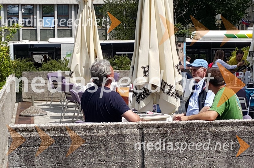  Roman Končar, igralec;  Radko  Polič, igralec;  ... Roman Končar in Radko Polič, igralca