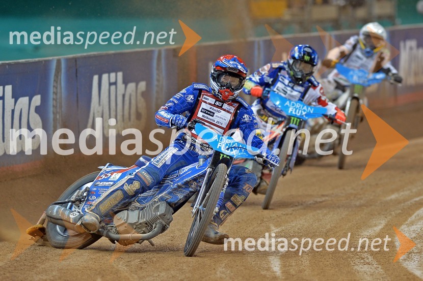  Matej Žagar, speedwayist (Slovenija);  Greg  Hancock, speedwayist (ZDA);  Peter Kildemand, speedwayist (Danska)Žagar šesti na Millenniumu