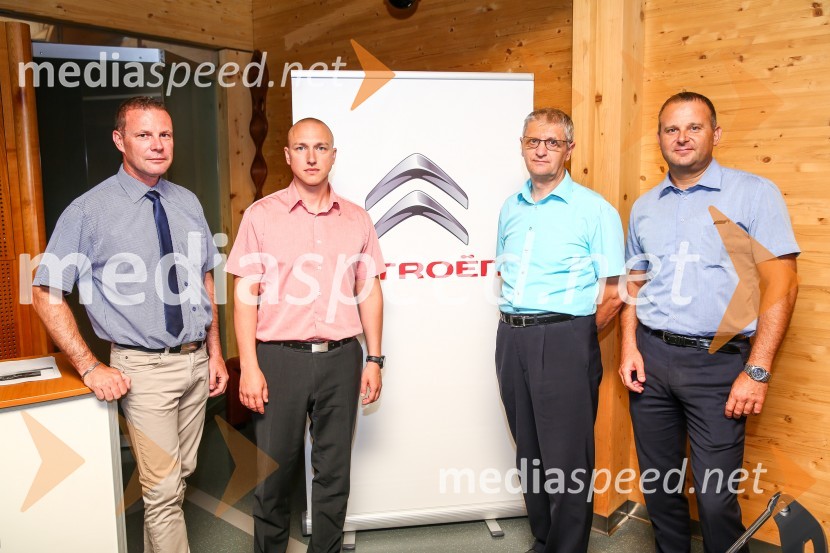  David Bezek;  Filip Koren, direktor znamke Citroen in DS Slovenija;  Sadko Mezgec, vodja službe za odnose z javnostmi podjetij Citroen Slovenija;  ... Citroën Berlingo, slovenska predstavitev
