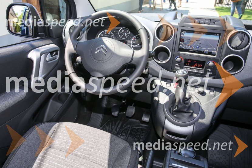 Citroën Berlingo, notranjostCitroën Berlingo, slovenska predstavitev