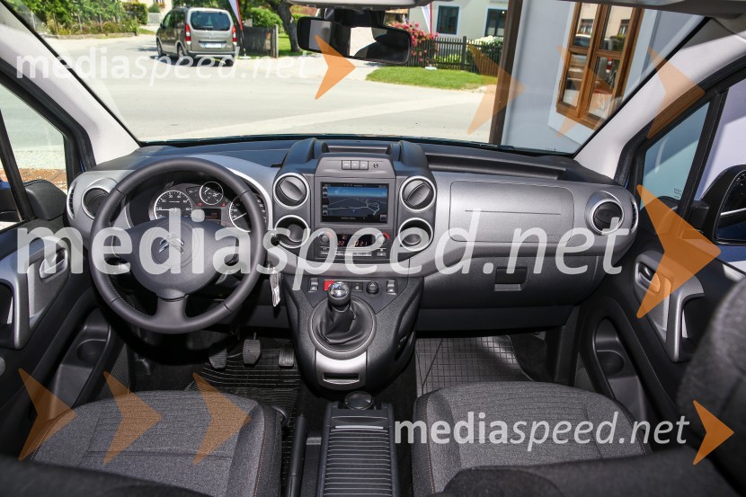 Citroën Berlingo, notranjostCitroën Berlingo, slovenska predstavitev