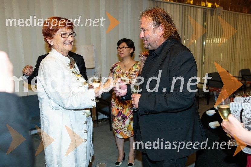 prof. dr.  Danica  Purg,  direktorica IEDC Poslovna šola Bled;  Darko  Brlek, direktor, Festival LjubljanaRomeo in Julija, Balet in orkester Mariinskega gledališča