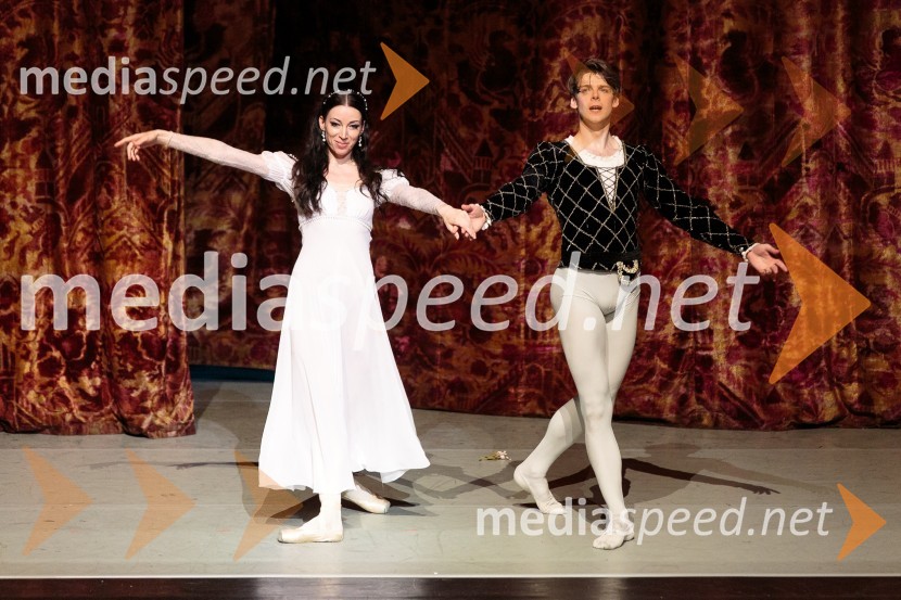  Viktorija Tereškina, balerina;  Vladimir Škljarov, baletnikRomeo in Julija, Balet in orkester Mariinskega gledališča