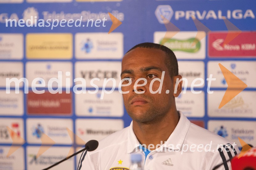  Marcos  Tavares, nogometaš NK MariborNK Maribor - FC Astana, novinarska konferenca pred tekmo
