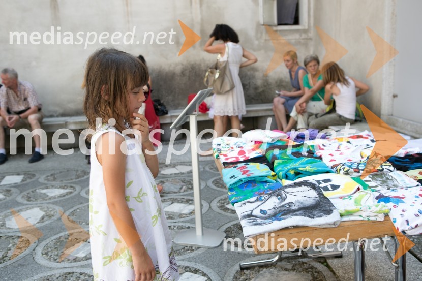 Otroška likovna kolonijaOdprtje razstave del udeležencev XVIII. mednarodne likovne kolonije