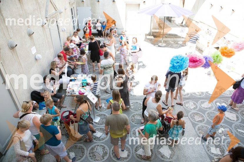 Otroška likovna kolonijaOdprtje razstave del udeležencev XVIII. mednarodne likovne kolonije