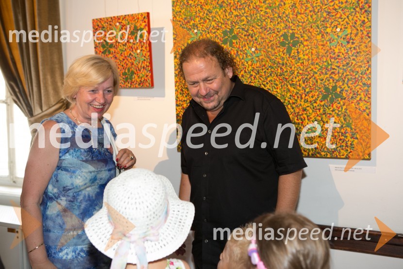 Darko  Brlek, direktor, Festival LjubljanaOdprtje razstave del udeležencev XVIII. mednarodne likovne kolonije
