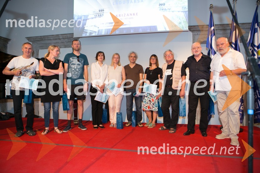 Udeleženci XVIII. mednarodne likovne kolonijeOdprtje razstave del udeležencev XVIII. mednarodne likovne kolonije