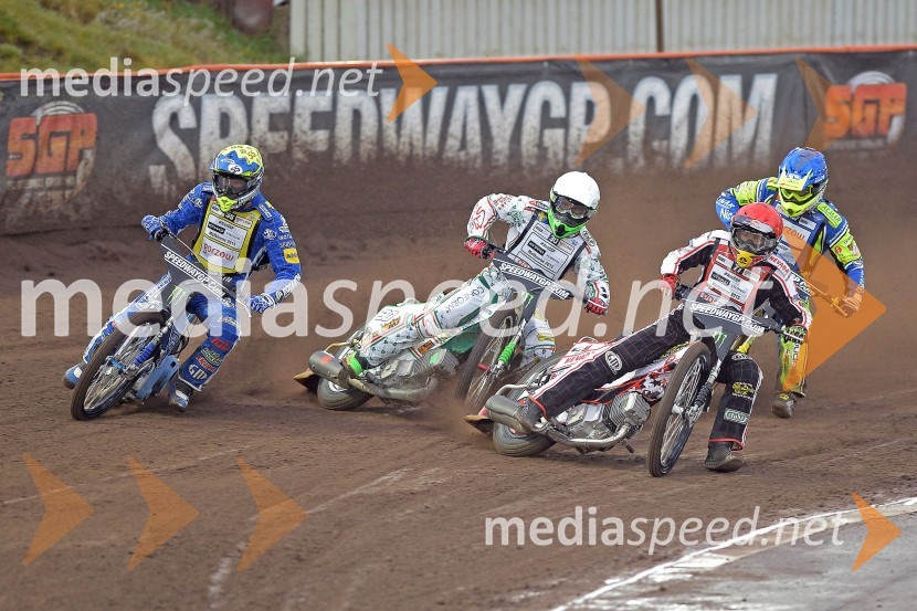  Matej Žagar, speedwayist (Slovenija);  Thomas H. Jonasson, speedwayist (Švedska);  Maciej Janowski, speedwayist (Poljska);  Krzysztof  Kasprzak, speedwayist (Poljska)Žagar dvakrat četrti iz Mallile