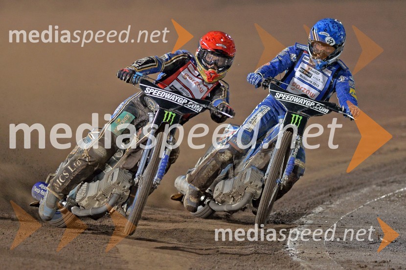  Jason Doyle, speedwayist (Avstralija);  Matej Žagar, speedwayist (Slovenija)Žagar dvakrat četrti iz Mallile