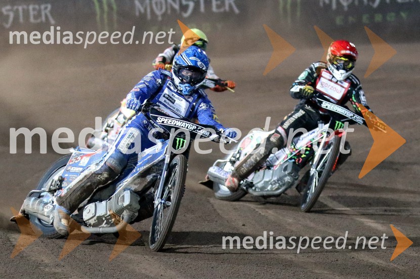  Matej Žagar, speedwayist (Slovenija);  Michael Jepsen Jensen, speedwayist (Danska)Žagar dvakrat četrti iz Mallile